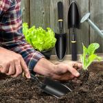 Heavy Duty Carbon Steel Garden Trowel with Handle