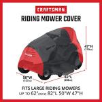 Large Craftsman Riding Mower Cover
