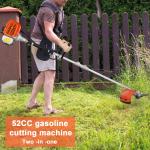 52cc Gas String Trimmer and Hedge Wacker Combo