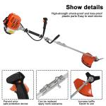 52cc Gas String Trimmer and Hedge Wacker Combo