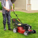 5HP 4-Stroke Gas Lawn Mower with Walk-Behind Handle