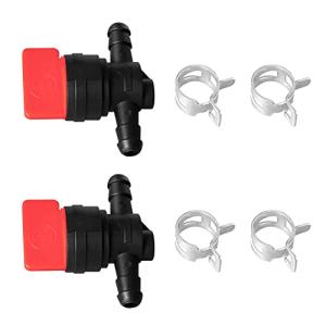 2-Pack Fuel Shut Off Valve for Lawn Mowers