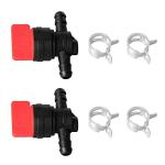 2-Pack Fuel Shut Off Valve for Lawn Mowers