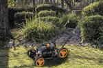 21" Gas Push Lawn Mower with Adjustable Heights
