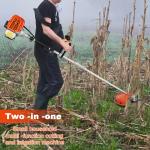 52cc Gas String Trimmer and Hedge Wacker Combo