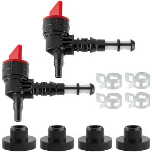 Carbbia 2 Pack 90 Degree Gas Shut Off Valves