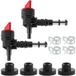 Carbbia 2 Pack 90 Degree Gas Shut Off Valves