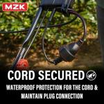 MZK 15-Inch Electric Dethatcher and Scarifier