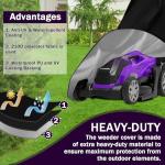 Heavy-Duty Waterproof Lawn Mower Cover Bag