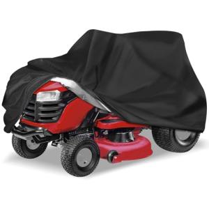 KISEER Waterproof Lawn Mower Cover - Heavy Duty
