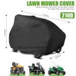 KISEER Waterproof Heavy Duty Lawn Mower Cover