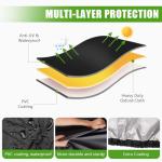 KISEER Waterproof Heavy Duty Lawn Mower Cover