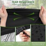 Heavy Duty Waterproof Lawn Mower Cover with Bag