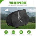 KISEER Waterproof Heavy Duty Lawn Mower Cover