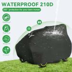 OBTANIM Waterproof Heavy-Duty Lawn Mower Cover 54