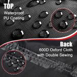 Heavy Duty Waterproof Lawn Mower Cover 600D Oxford