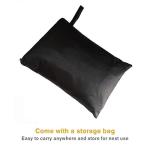 Heavy Duty Waterproof Lawn Mower Cover with Drawstring