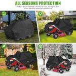 KISEER Waterproof Heavy Duty Lawn Mower Cover