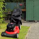 Heavy Duty Waterproof Lawn Mower Cover with Drawstring