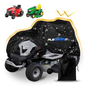 Waterproof Riding Lawn Mower Cover with Storage Bag