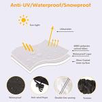 Waterproof Lawn Mower Cover with Drawstring Bag