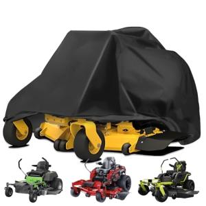 Durable Waterproof Lawn Mower Cover with Strap