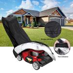 Waterproof Lawn Mower Cover with Drawstring Bag