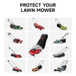 Heavy-Duty Waterproof Lawn Mower Cover with Drawstring