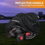 Riding Lawn Mower Cover with Drawstring and Bag