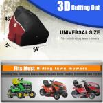 Heavy Duty Waterproof Lawn Mower Cover 54" Deck