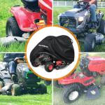 Riding Lawn Mower Cover with Drawstring and Bag