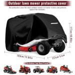 Waterproof Cover for Riding Lawn Mower Up to 54