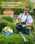 Cordless 20'' Hedge Trimmer with Rotatable Head