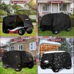 Waterproof Cover for Riding Lawn Mower Up to 54