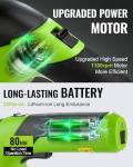 Cordless Grass Shear and Hedge Trimmer with Battery