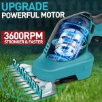 Sinbyuer 2-in-1 Cordless Hedge Trimmer & Grass Shear