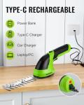 Cordless Grass Shear and Hedge Trimmer with Battery