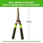 Garden Guru Hedge Shears for Perfect Shaping