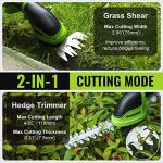 Cordless USB-C Hedge Trimmer for Easy Gardening