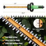 WORKPROX 20V Cordless Hedge Trimmer with Battery