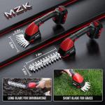 20V 3-in-1 Electric Pole Hedge Trimmer & Shear