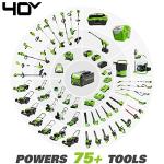 Greenworks 40V 24" Cordless Hedge Trimmer