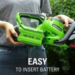 Greenworks 40V 24" Cordless Hedge Trimmer