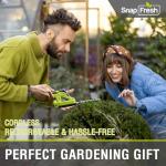 SnapFresh Cordless Hedge Trimmer with Charger