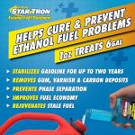 Star Tron Gas Additive - 8 Oz Bottle
