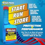 Star Tron Gas Additive - 8 Oz Bottle