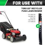 Toro 22" Recycler Blades Parts for Lawn Mowers