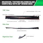 Toro 22" Recycler Blades Parts for Lawn Mowers
