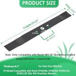 Replacement Blades for Ryobi 40V Lawn Mowers
