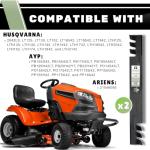 Commercial Mulching Lawn Mower Blades 42 Inch 2 Pack